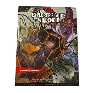 Dungeons & Dragons Explorer's Guide to Wildemount hard cover book